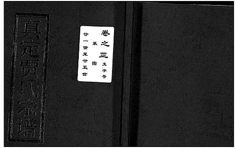 (真定贾氏家谱)浙江真定贾氏宗谱_23卷首1卷_三.pdf