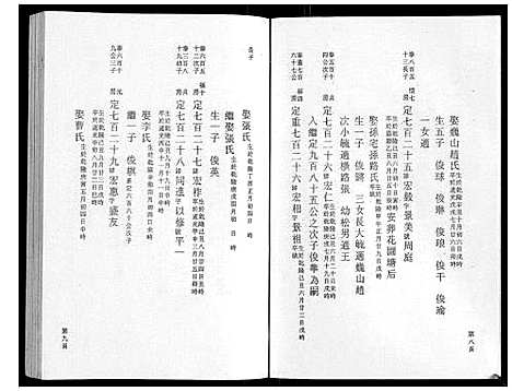 (鹿峰蔡氏家谱)浙江鹿峰蔡氏宗谱_47卷_九.pdf